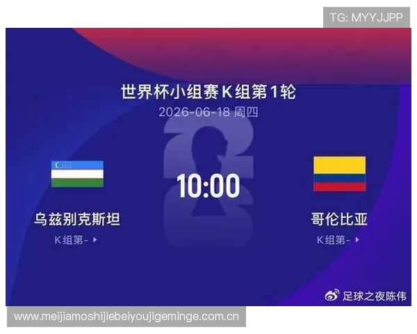 2026年世界杯乌兹别克斯坦与哥伦比亚比赛胜负走势及赛前专家预测